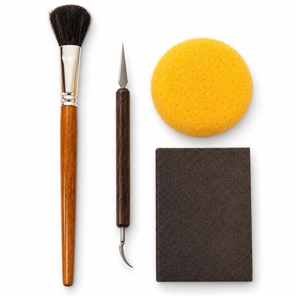 Kemper BK Ceramist Beginner's Pottery Starter Kit, 4 Tools - tool front