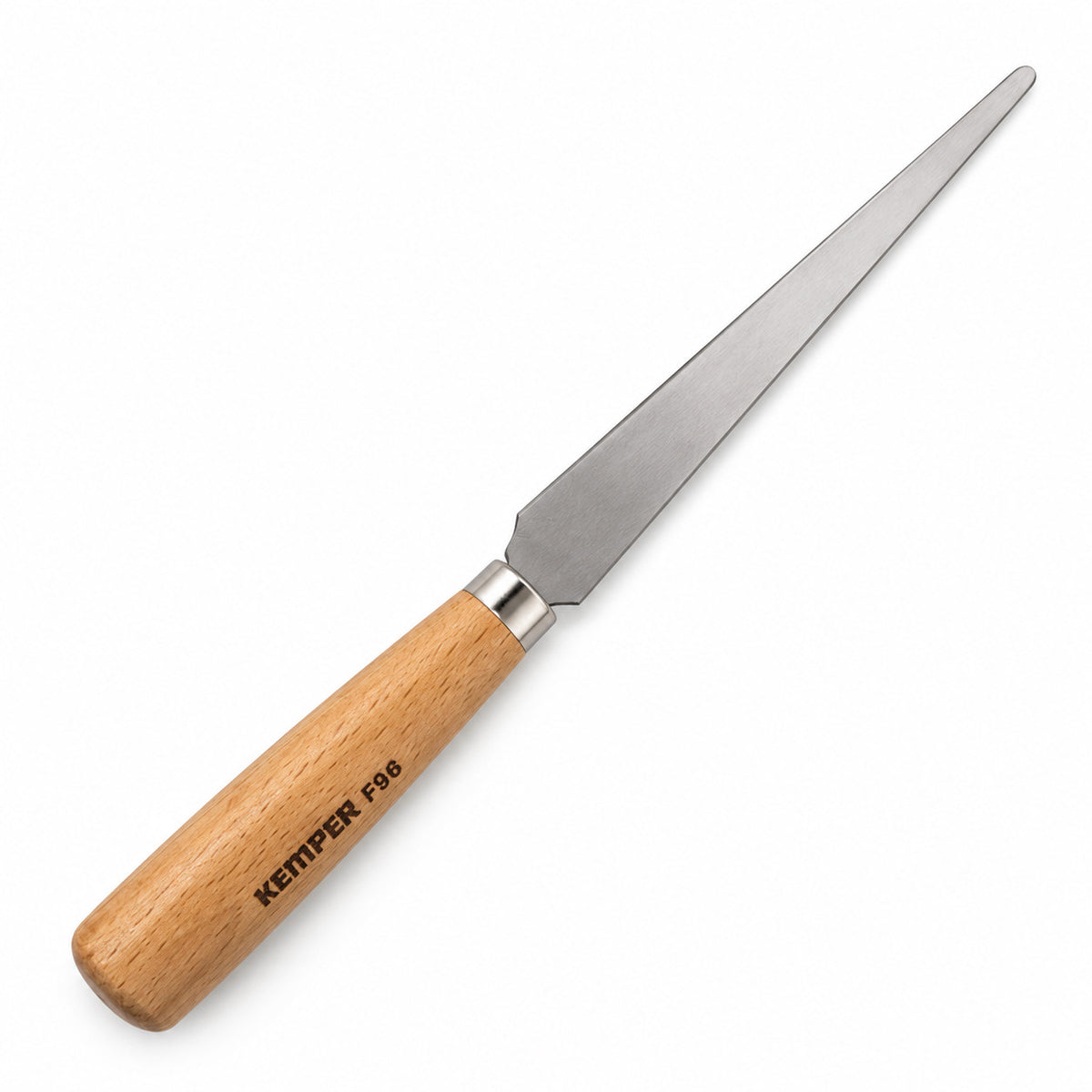Kemper F96 Soft Fettling Knife, 4 Inch Blade - tool front