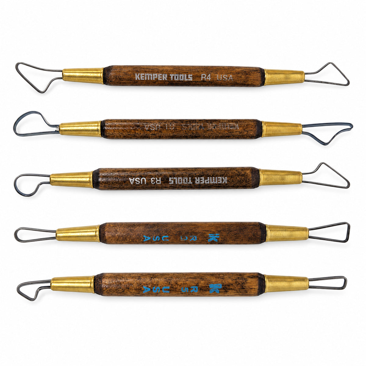 Kemper RSS Ribbon Sculpting Tool Set, 5 Tools, 6 Inch - tool front