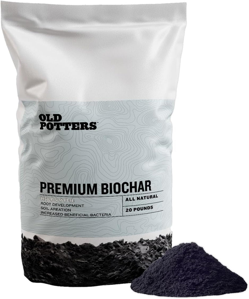 Premium Biochar Soil Enhancer – 100% Organic Charcoal Amendment for Improved Soil Health and Plant Growth