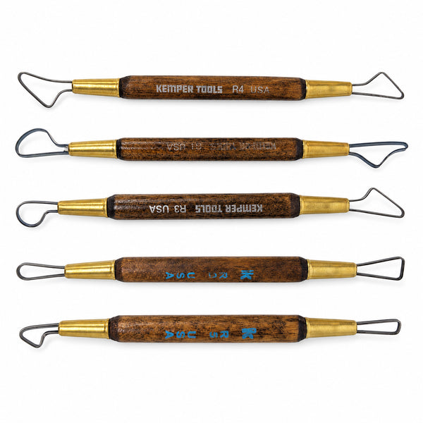 Kemper RSS Ribbon Sculpting Tool Set, 5 Tools, 6 Inch - tool front