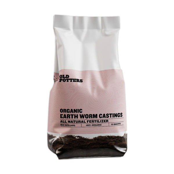 Organic Earthworm Casting All-Natural Fertilizer for Indoor and Outdoor Planting, Enhances Root and Overall Health, Revitalizes Soil with Health Microbes