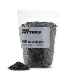 Old Potters Wildlife Black Oil Sunflower Seeds, For Birds and Wildlife, USA Grown Non-GMO.