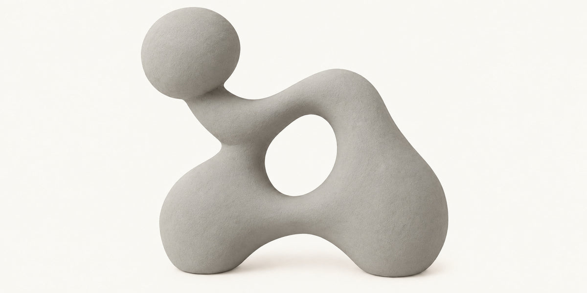 Air Dry Clay — Gray — Air-dried