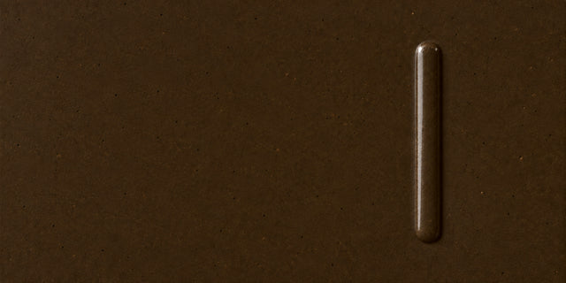 Mid Fire Clay — Cocoa Brown, clear glazed