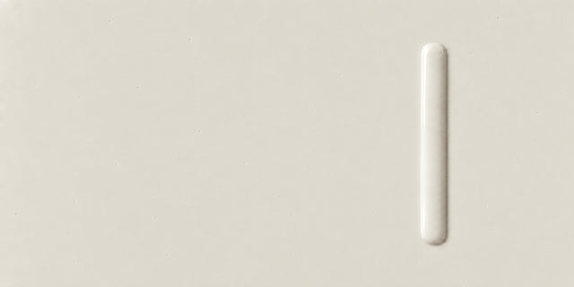 Mid Fire Porcelain — Snowfall, clear glazed