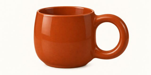 Casting Slip — Low Fire Terra Cotta, clear glazed