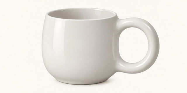 Casting Slip — Low Fire White, clear glazed