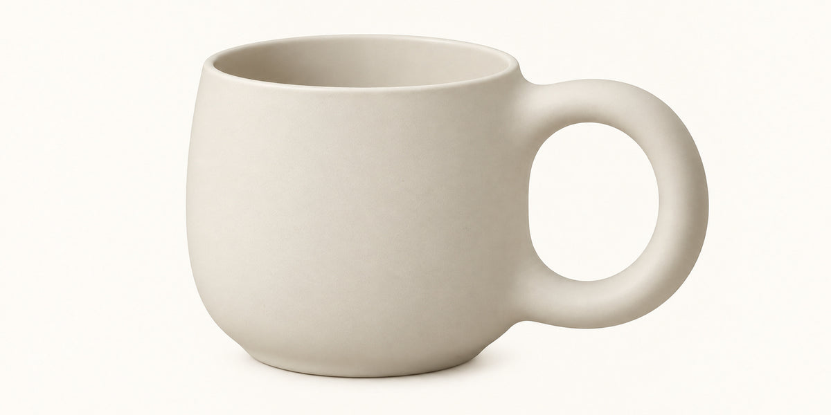 Casting Slip — Mid-Fire White, bisque fired