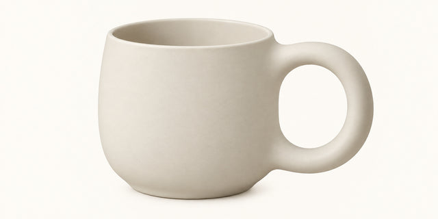 Casting Slip — Mid-Fire White, bisque fired
