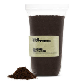 Old Potters Organic Peat Moss, 100% Sphagnum Peat Moss, SEMI Compressed, for Potted Plants & Seed Starting – Organic Gardening for Indoor and Outdoor use. 12 quarts.