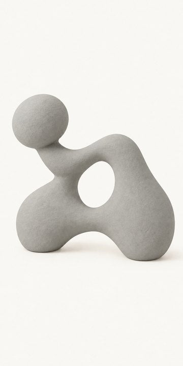 Air Dry Clay — Gray, air-dried