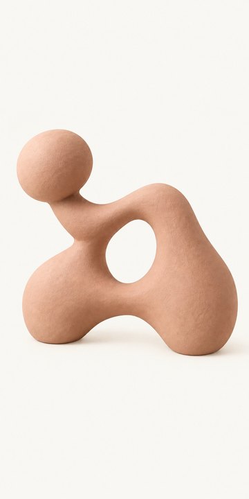 Air Dry Clay — Terra Cotta, air-dried