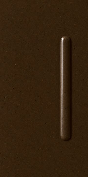 Mid Fire Clay — Cocoa Brown, clear glazed