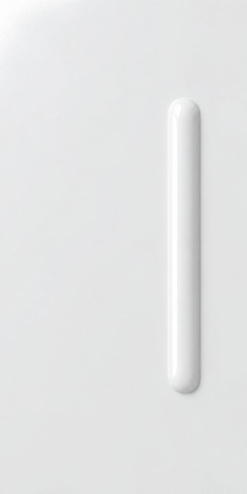 Mid Fire Porcelain — Snowfall, white glazed