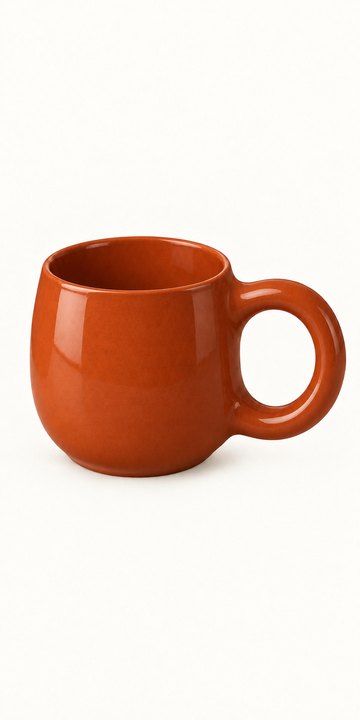 Casting Slip — Low Fire Terra Cotta, clear glazed